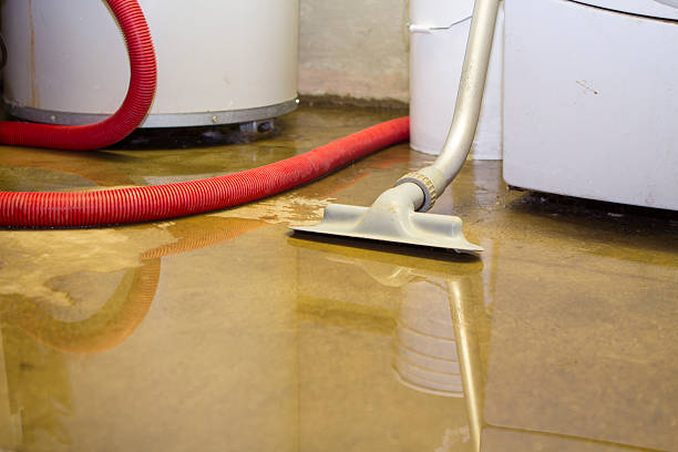 Water damage restoration process in OK